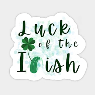 Luck of the Irish | Cochlear Implants | St Patrick's Day Sticker